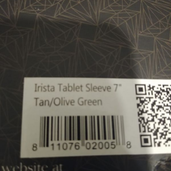 Irista - VanGoddy Irista Tablet Sleeve Tan- Olive - Picture 10 of 11